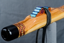 Almond Native American Flute, Minor, Mid G-4, #J22I